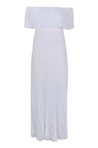 Pure Maxi Dress/White