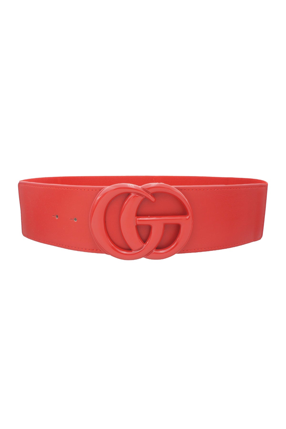 Fashion Elastic Belt-Red